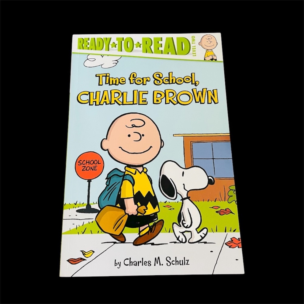 Time For School,  Charlie Brown Level 2 Ready to Read Book